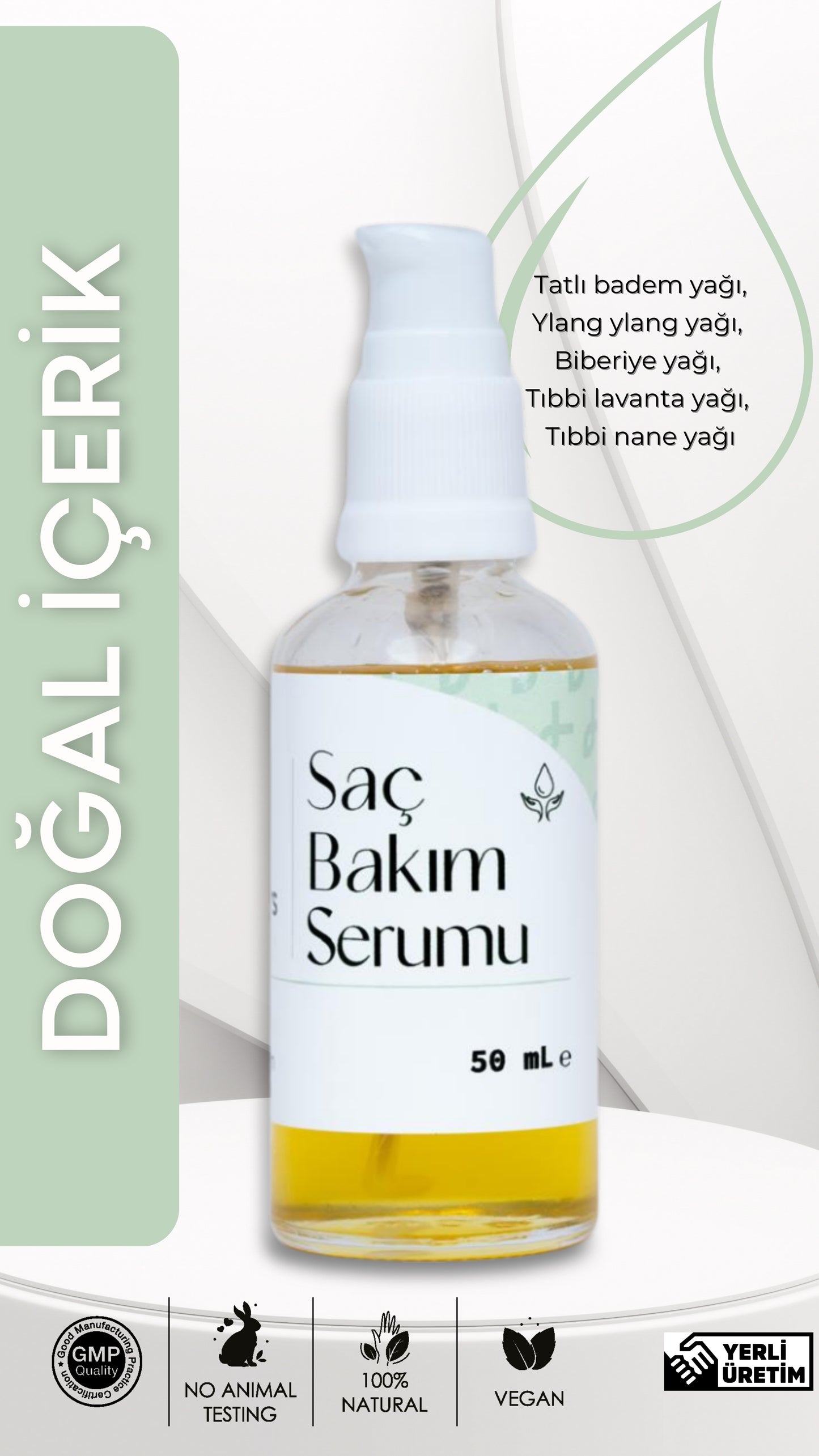 JdF Aromaterapi Saç Bakım Serumu 50 mL