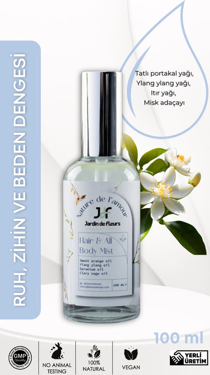 JdF Aromaterapi Nature de l'amour - Saç, Yüz ve Tüm Vücut Misti 100 mL