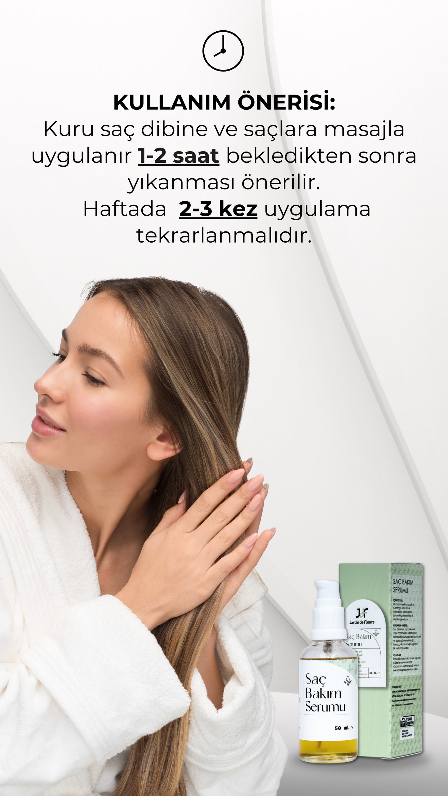 JdF Aromaterapi Saç Bakım Serumu 50 mL